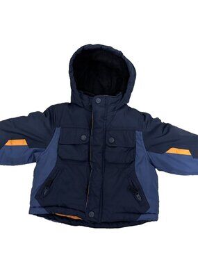Osh Kosh B'gosh Toddler Size 24 M Blue Hooded Coat